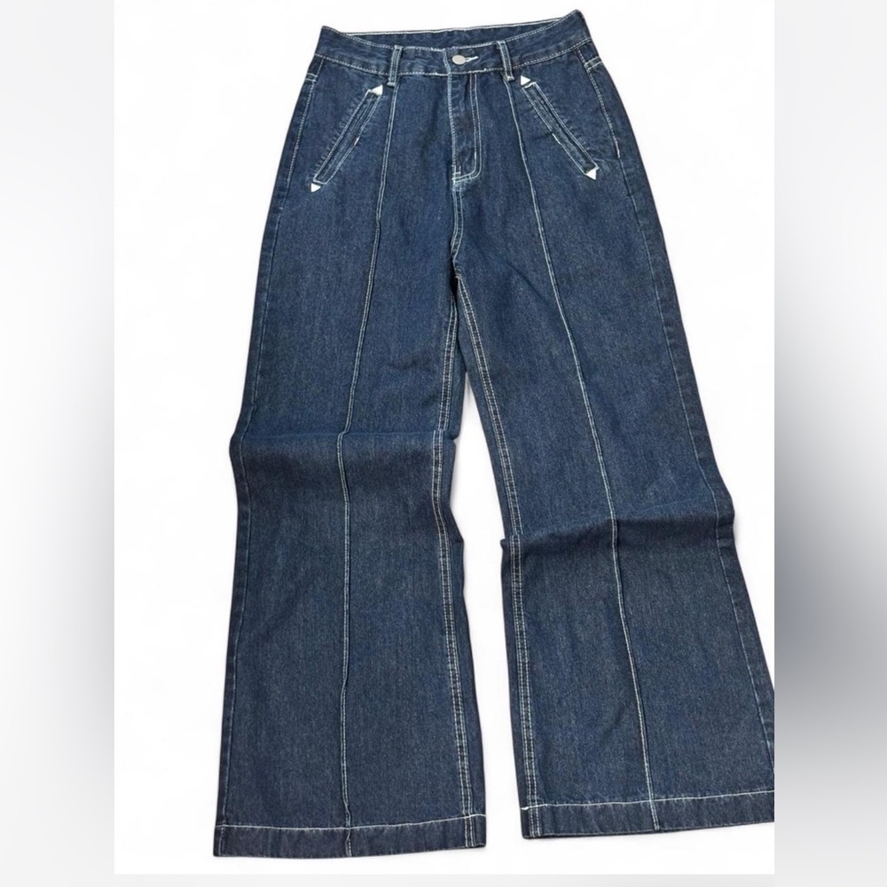 Dark Wash Western Flare Jeans size Small